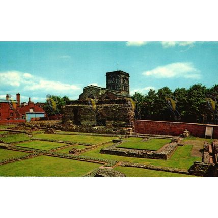 Jewry Wall, St Nicholas Church, Leicester, PT 16210 Postcard