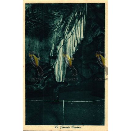 Grande Cortina, Grotte Demaniali, Italy, Capello 0152 Postcard