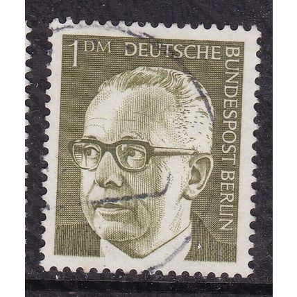 Berlin 1971 President Heinemann 1DM Fine Used SG B363 VGC