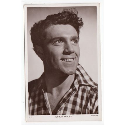 Actor Kieron Moore Postcard Picturegoer Series W338