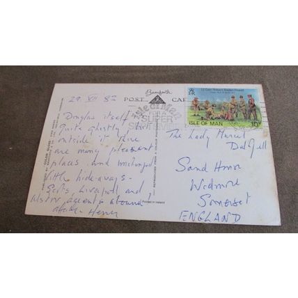 1982 fr Bamforth Postcard - The Harbour, Ramsey - Isle of Man