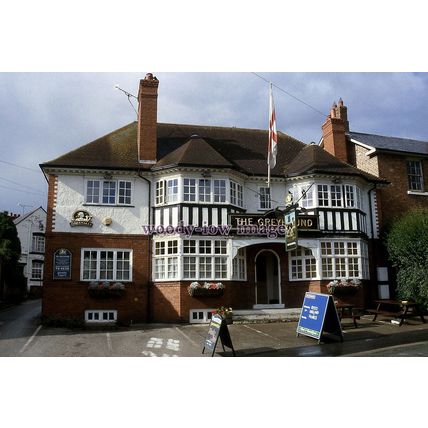 pu3623 - Cheshire - The Greyhound Pub (Greenalls) in Farndon - print 6x4