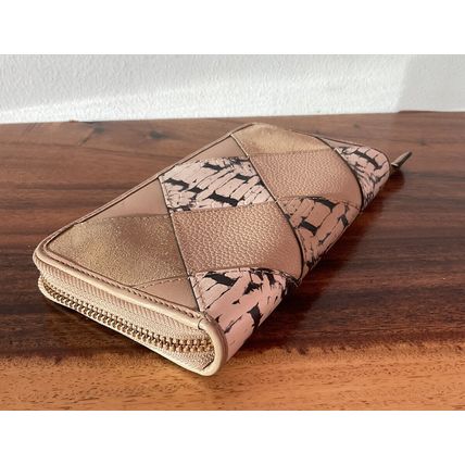 Vintage Classic Tan Patchwork Brooke Leather Coach Wallet
