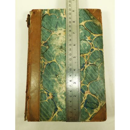 Antique Victorian Leather Book Theology Bible Anthology Choice Works Religion