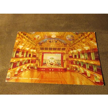 1930's Postcard - Blackpool Tower Ballroom, Lancashire Artist A366