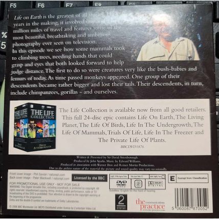 Life On Earth DVD Promo The Mail Life In The Trees David Attenborough BBC