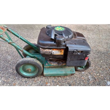 vintage multi-gardner unit graveyard mower 10" hayter 6hp engine farmfitters ltd