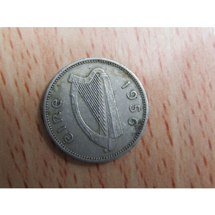 Ireland 1956 3d Threepence Coin