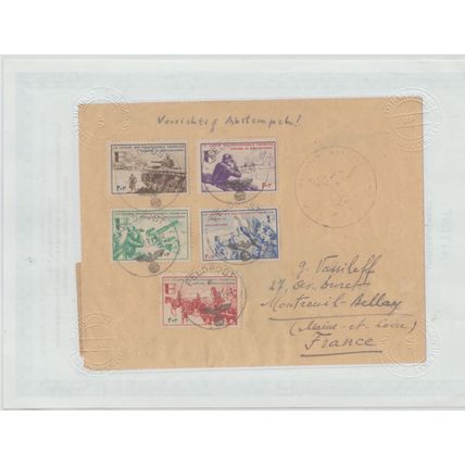 Mi: French Legion used 1943 with Certificate