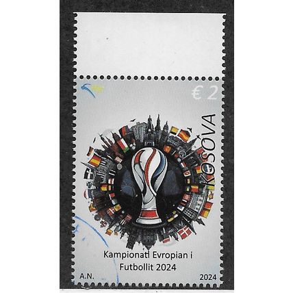 KOS 2024 200c 'EUROPEAN FOOTBALL CHAMPIONSHIPS' FINE USED (P6449)