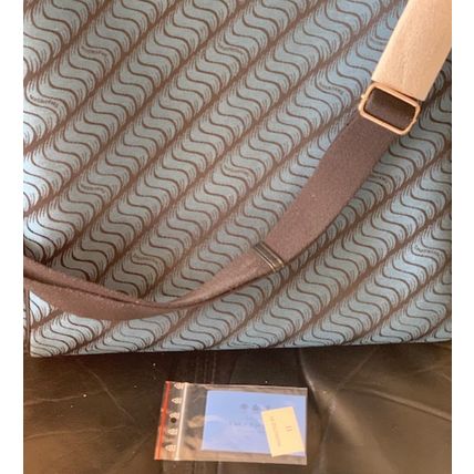 SMYTHSON OF BOND STREET Iconic Frank Smythson Letter S Large Tote Bag (RARE)