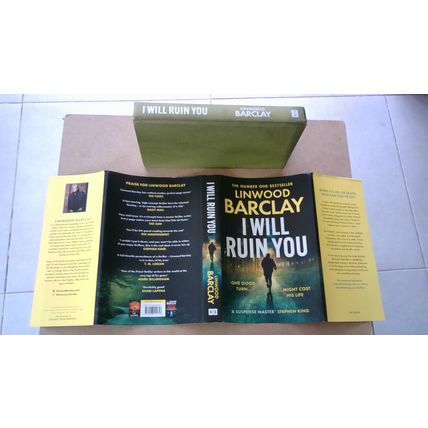 I Will Ruin You. Linwood Barclay (First Edition Hardback) 2024