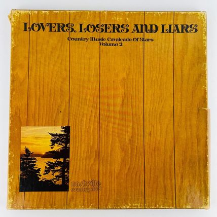 Country Music Cavalcade Of Stars Volume 2 - Lovers, Losers And Liars Vinyl 3x LP
