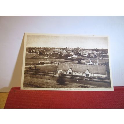 from quarry, BRADFORD ON AVON, Wiltshire. unused antique postcard by F Frith =