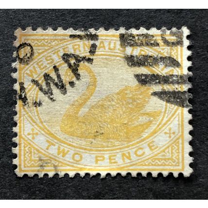 AUSTRALIAN STATES..-western australia SG 113 USED 2d #3