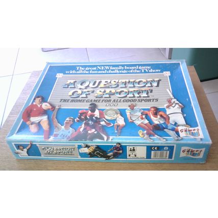 A QUESTION OF SPORT Board Game (Based on the BBC TV Show) VINTAGE 1986
