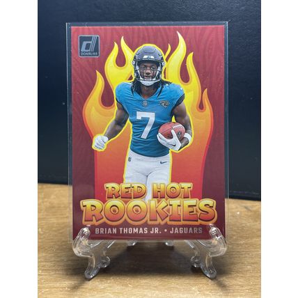 2024 Donruss Red Hot Rookies Brian Thomas Jr.