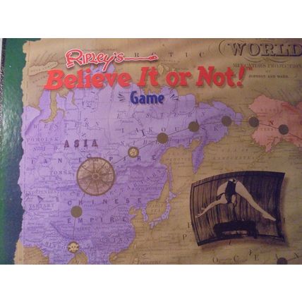 Ripley's Believe it or Not! Board Game, University Games, 2000!! $30.00 Shipped!