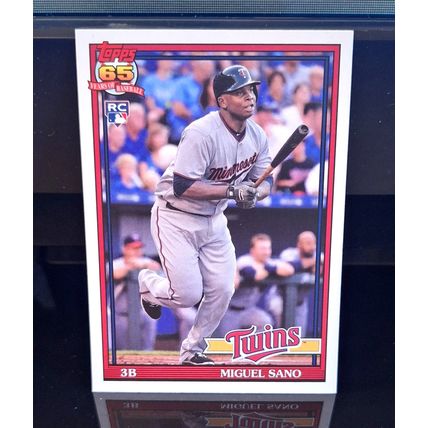 MIGUEL SANO 2016 TOPPS ARCHIVES 65 YEARS BASEBALL CARD #237