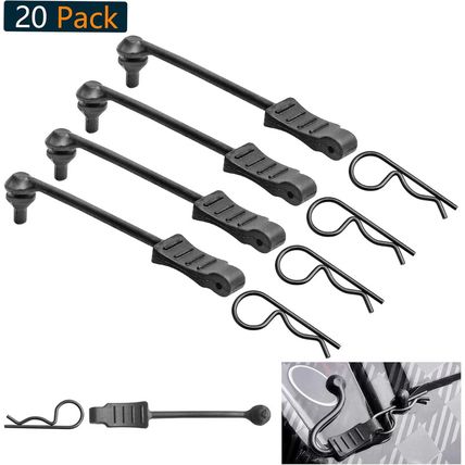 20Pcs Hobbypark Universal RC Car Body Clips and Retainer for All 1/10 1/12 Scale