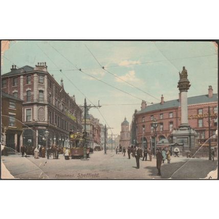 Moorhead, Sheffield, Yorkshire, 1907 - Brown & Rawcliffe Postcard