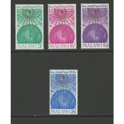 Malawi 18-21, 1964 Christmas, VF, MNH, (ML034)
