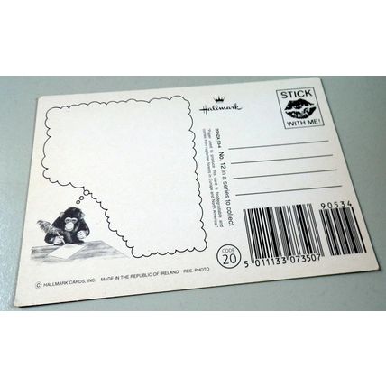 HALLMARK - DIPLOMA - POSTCARD .