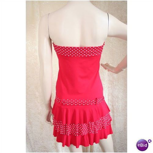 Womens Designer Bandeau Mini Dress Size 10 12 New without Tag