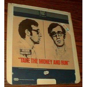 Take the Money and Run CED Selectavision Videodisc