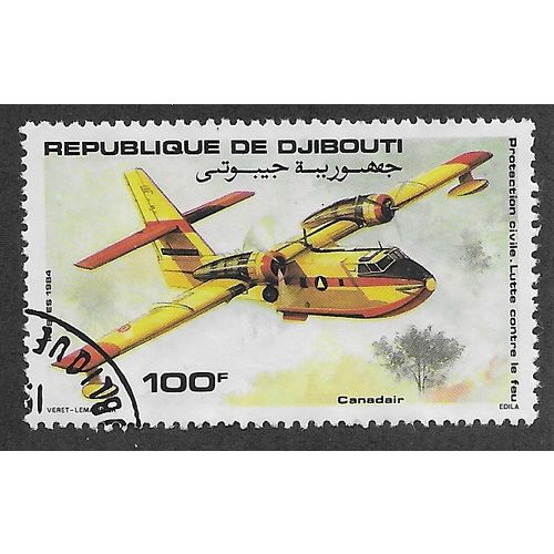 DJI 1983 100f '50TH ANN OF AIR FRANCE' FINE USED (EBID 55-029)