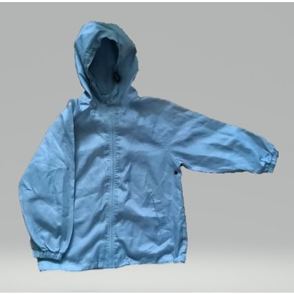 Age 7-8 Waterproof Hooded Shell Jacket - Pre-Owned