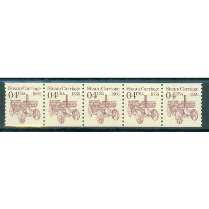 2451 4c Steam Carriage Fine MNH Dry Gum PNC 1/5 V0634