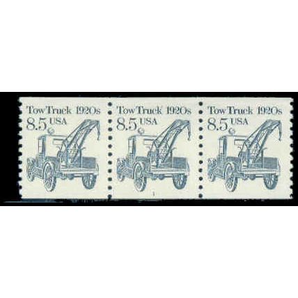 2129 8.5c Tow Truck Fine MNH Dry Gum PNC 1/3 R0576