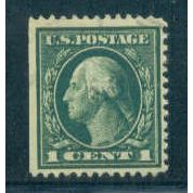 Used 405 1c George Washington Almost Very Fine BPS A08724