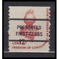1816c 12c Liberty Torch Just Clears MNH Dry Gum PreSort CA0939