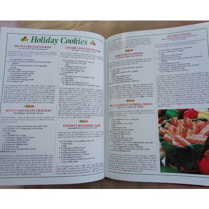 Country Woman Christmas Book 1999 HC Recipes Crafting Stories qbk009