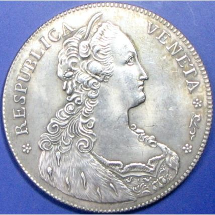1769 Papal States, Venice. Challenge Coin, Souvenir. REPLICA. 34a.