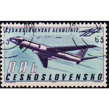 Czechoslovakia. 1963 80h S.G.1361 Used