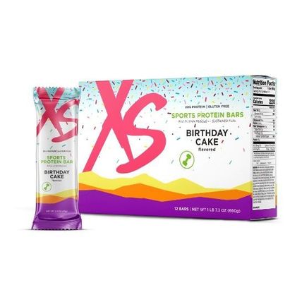 XS™ Sports Protein Bars – Birthday Cake