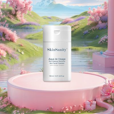 SkinSanity Aqua de Visage Eye Makeup Remover & Facial Cleanser 5 fl oz[ ]