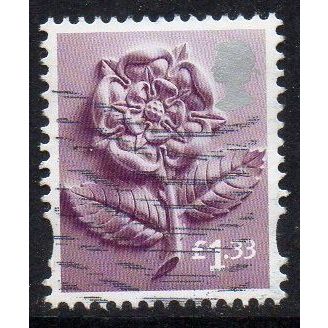 GB 2015 - England - Tudor Rose £1.33 Used