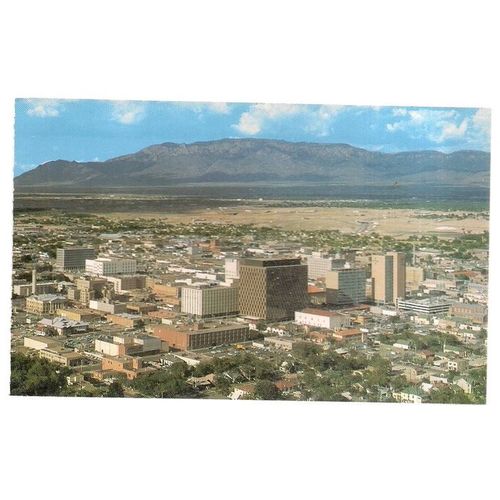Albuquerque, New Mexico postcard c.1981 unused =