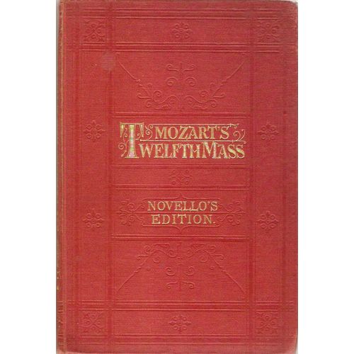Mozart's Twelfth Mass circa 1870 by Novello