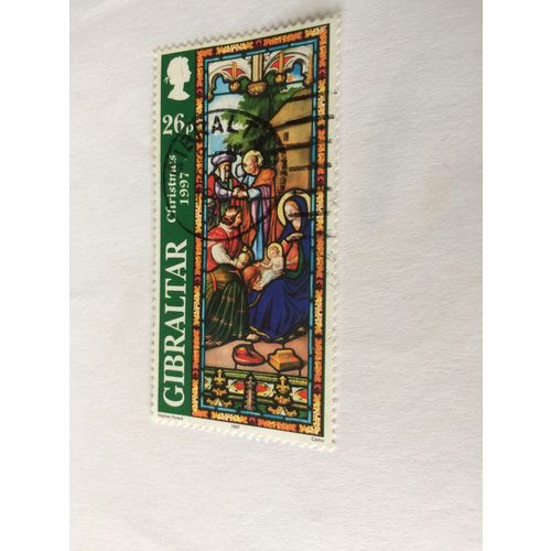 GIBRALTAR 1997 CHRISTMAS 26p