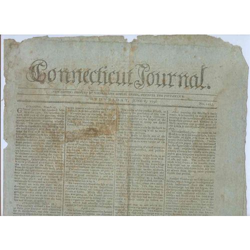 CT New Haven Newspaper Title: Connecticut Journal Date: Jun-8-1796~18