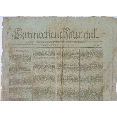 CT New Haven Newspaper Title: Connecticut Journal Date: May-11-1796~10