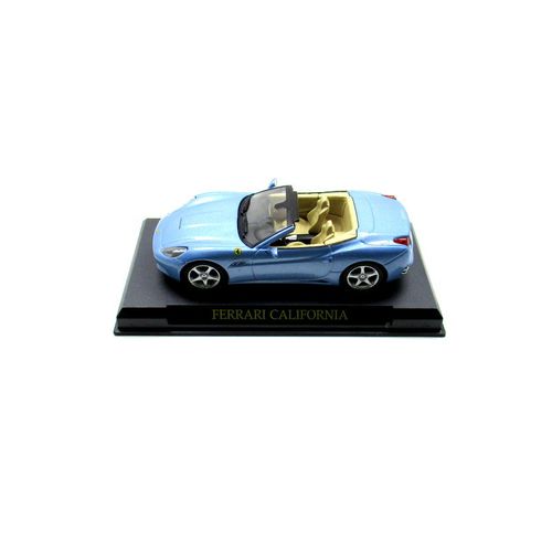 FERRARI CALIFORNIA 2008 LIGHT BLUE, ALTAYA 1:43 DIECAST CAR COLLECTOR'S MODEL