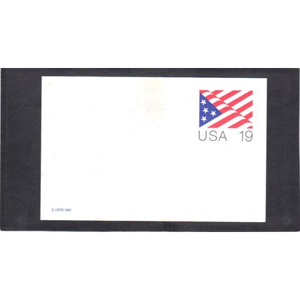 UX153 19c Flag CV01434