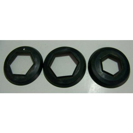 USED!! 3 PIPE HOLE COVERS For RHEEM Marathon Electric Water Heater, FREE SHIP US