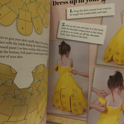 Disney Princess Create Your Own Paper Dresses Book